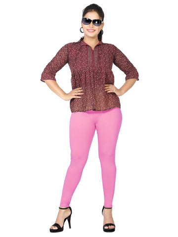 Naatiya Ankle Fit Leggings - Rani Rose