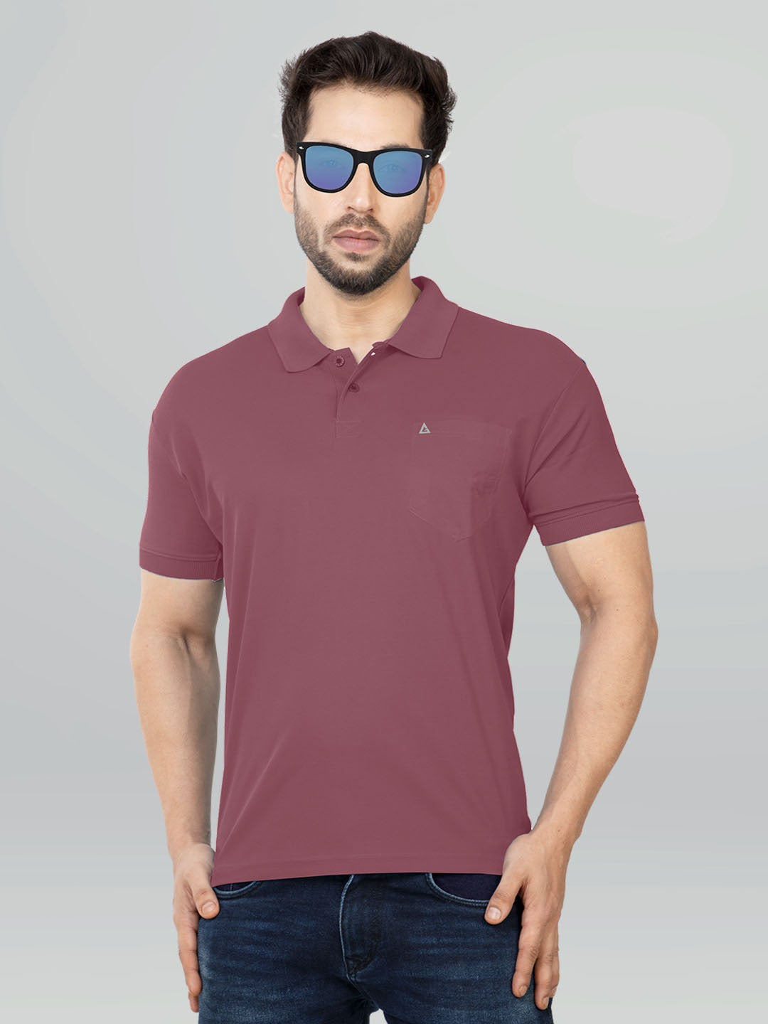 Men Polo Half Sleeve Pocket T-Shirts (Pack of 5)