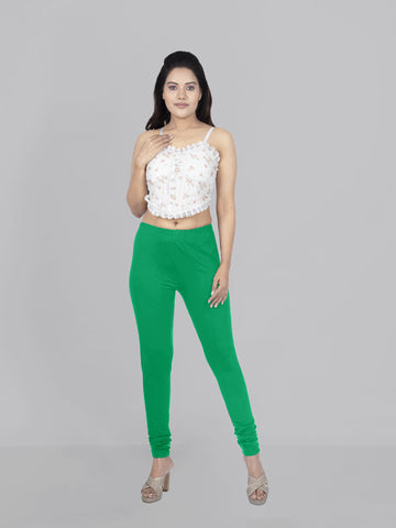 Naatiya Churidar Leggings - G Green