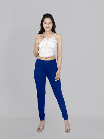 Naatiya Churidar Leggings - Pepsi Blue