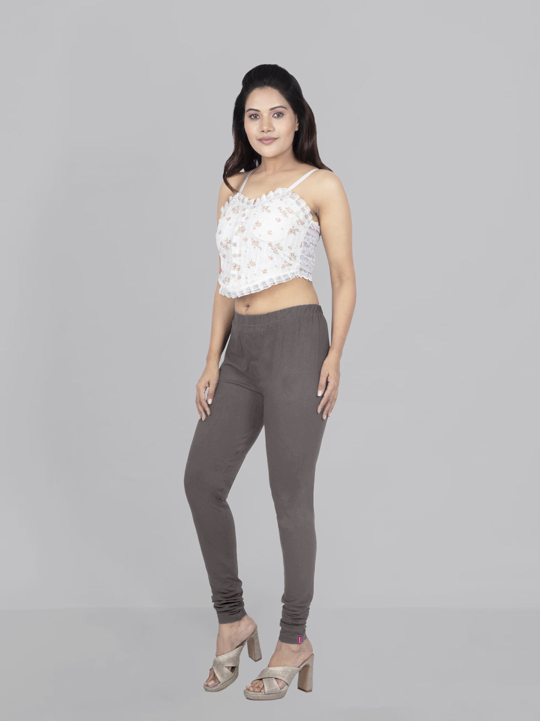 Naatiya Churidar Leggings - E Grey