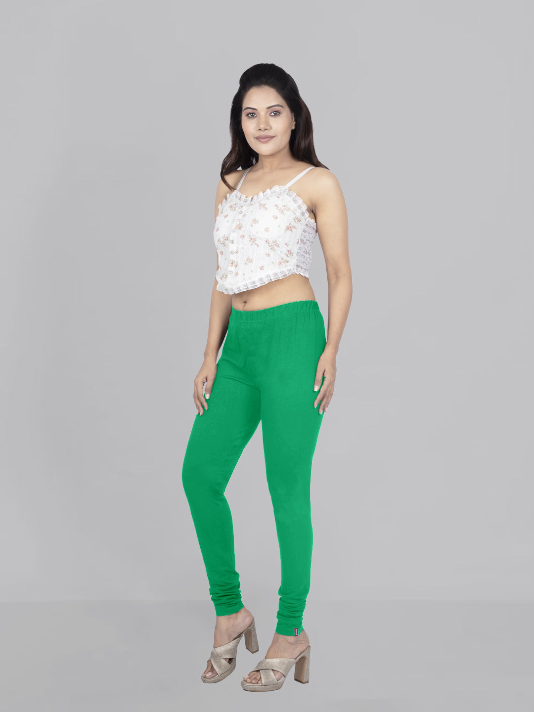 Naatiya Churidar Leggings - G Green