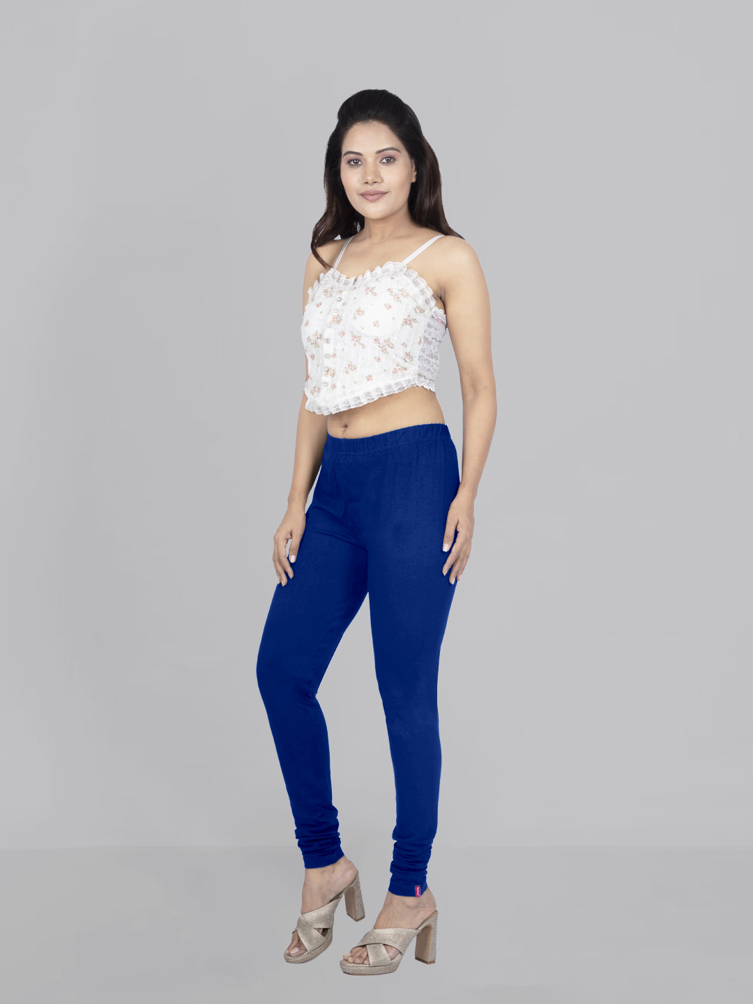 Naatiya Churidar Leggings - Pepsi Blue